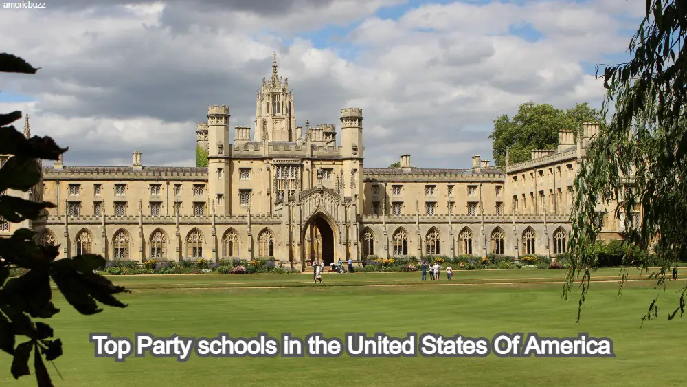 Top Party schools in the United States Of America