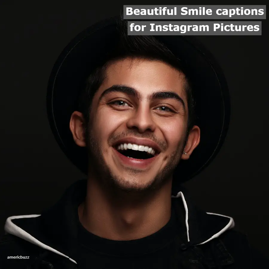 Beautiful Smile captions for Instagram Pictures