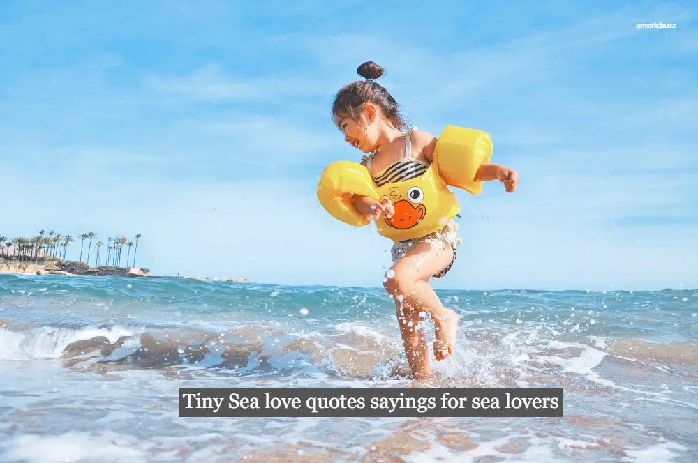 Tiny Sea love quotes sayings for sea lovers