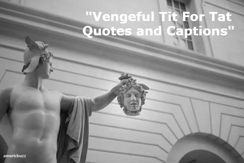 Vengeful Tit For Tat Quotes and Captions