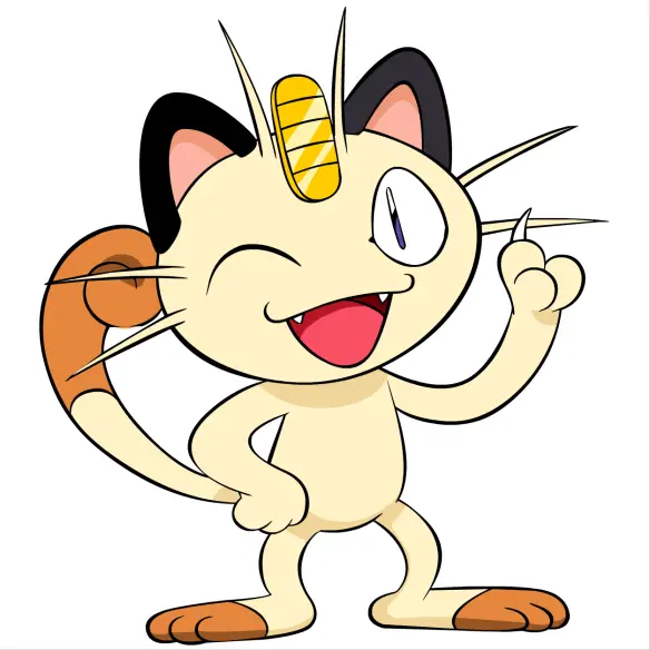 scratch cat pokemon meowth