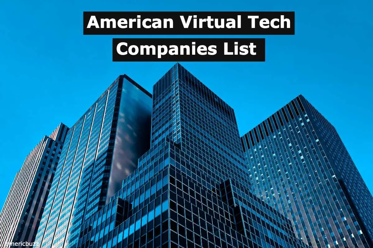 Popular American Virtual Tech Companies List