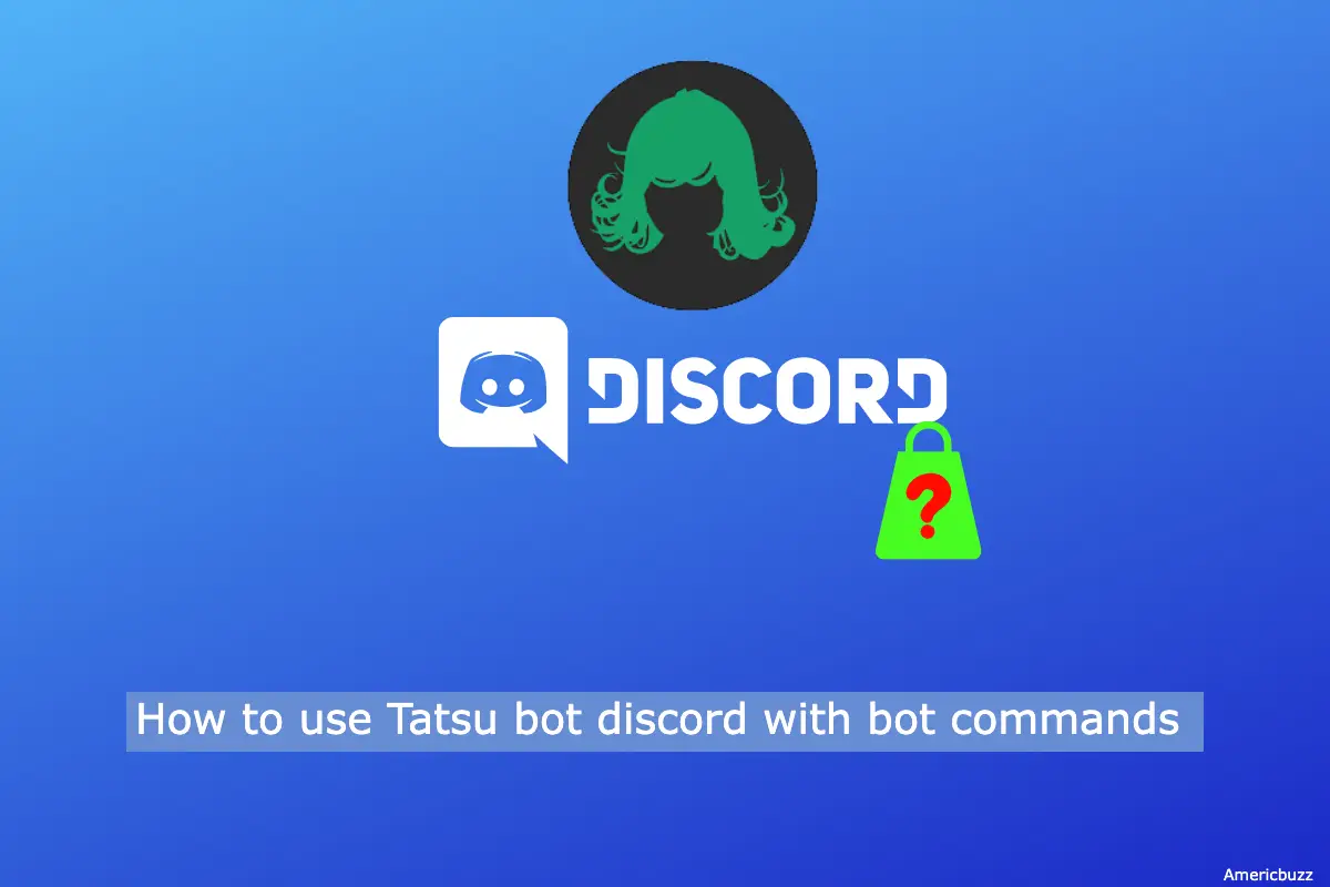How to use tatsu bot discord with bot commands