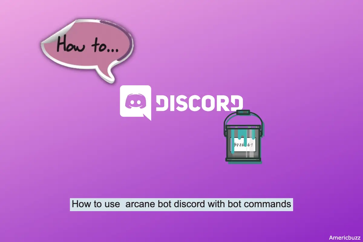 How to use arcane bot discord with bot commands