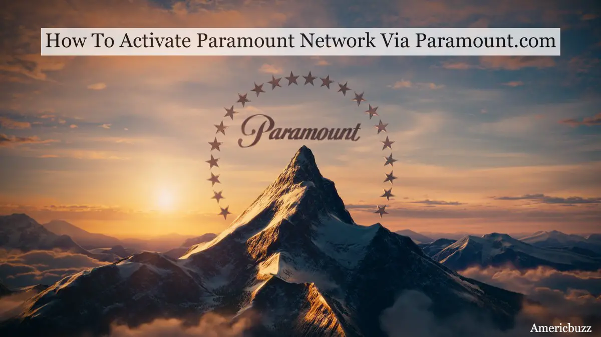 how to activate Paramount Network