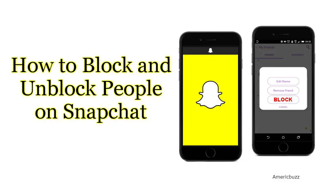 how to block people on Snapchat